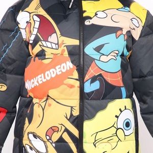 90s Nickelodeon puffer jacket